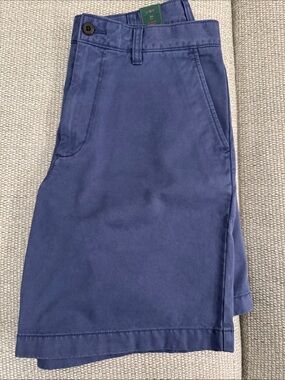 NWT J. Crew Men's Cobalt Blue Chino Shorts